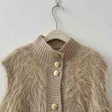 ふわっと柔らかフェイクファーベスト ファーベスト ベスト | maison de LATIR | 詳細画像14 