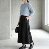 柔らかな肌触りが魅力の、大人可愛いケーブルニットプルオーバー レディース ケーブ… | maison de LATIR | 詳細画像8