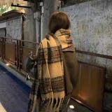 アレンジ自在で使いやすい、ボリュームストール マフラー レディース | maison de LATIR | 詳細画像2