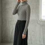 ほのかな光沢が上品な、細プリーツロングスカート レディース プリーツスカート | maison de LATIR | 詳細画像4 