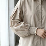 ボリューム袖が可愛い、ゆったりデザインシャツ レディース 長袖 | maison de LATIR | 詳細画像8