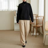 リラックス感のあるシルエットが魅力の、フリース調トップス レディース 長袖 | maison de LATIR | 詳細画像6 