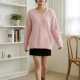 ふんわり素材が可愛い、ロング丈シャギーニット レディース シャギーニット | maison de LATIR | 詳細画像4