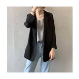 シルエットが綺麗なロングテーラードジャケット ジャケット 薄手 | maison de LATIR | 詳細画像3