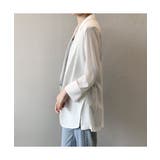 シルエットが綺麗なロングテーラードジャケット ジャケット 薄手 | maison de LATIR | 詳細画像6