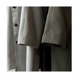 いつものスタイリングを格上げしてくれるステンカラーロングコート 大人 シンプル | maison de LATIR | 詳細画像14 