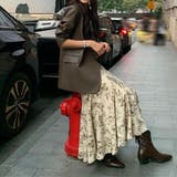 ヴィンテージ感のある素材でこなれるフェイクレザーテーラードジャケット | maison de LATIR | 詳細画像2 