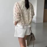 大人っぽく華やかな印象のレースブルゾン アウター 上着 | maison de LATIR | 詳細画像3