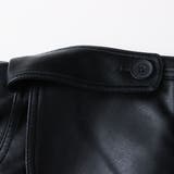 フェイクレザー ライダースジャケット アウター | maison de LATIR | 詳細画像13 