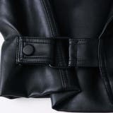 フェイクレザー ライダースジャケット アウター | maison de LATIR | 詳細画像16 