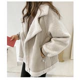 ベージュ | アウター ムートンコート ファーコート | maison de LATIR