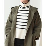 ゆったりシルエットが可愛いフード付きトレンチコート 冬 ウインドブレーカー | maison de LATIR | 詳細画像33 