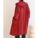 ゆったりシルエットが可愛いフード付きトレンチコート 冬 ウインドブレーカー | maison de LATIR | 詳細画像38 