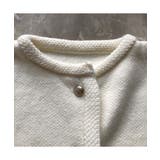 金ボタンでコーデを格上げ！モヘア風パイピングニットカーディガン ショート丈 | maison de LATIR | 詳細画像10 