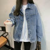 大人女性のこなれ感を演出デニムオーバージャケット ジャケット シングルジャケット | maison de LATIR | 詳細画像2 