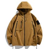 ブラウン | フルジップで防寒バッチリなウィンドブレーカー ジャケット ジャンパー | maison de LATIR