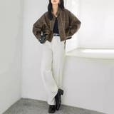 大人カジュアルもきちん感もある重宝するドロップショルダージャケット ボックス丈 | maison de LATIR | 詳細画像2 