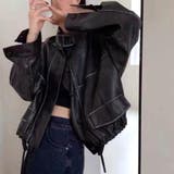 大人カジュアルもきちん感もある重宝するドロップショルダージャケット ボックス丈 | maison de LATIR | 詳細画像3 