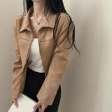 スッキリとした丈感で幅広く着こなせるアウター 上着 コート | maison de LATIR | 詳細画像3 