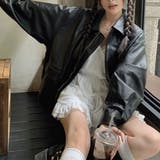 羽織るだけで秋気分ふんわりブルゾン アウター ライトアウター | maison de LATIR | 詳細画像4