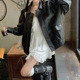 羽織るだけで秋気分ふんわりブルゾン アウター ライトアウター | maison de LATIR | 詳細画像5