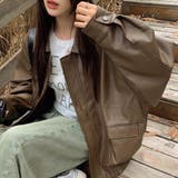 羽織るだけで秋気分ふんわりブルゾン アウター ライトアウター | maison de LATIR | 詳細画像9