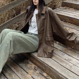 羽織るだけで秋気分ふんわりブルゾン アウター ライトアウター | maison de LATIR | 詳細画像10