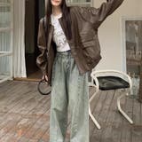 羽織るだけで秋気分ふんわりブルゾン アウター ライトアウター | maison de LATIR | 詳細画像11