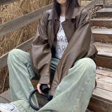 羽織るだけで秋気分ふんわりブルゾン アウター ライトアウター | maison de LATIR | 詳細画像12