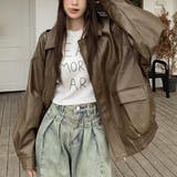 羽織るだけで秋気分ふんわりブルゾン アウター ライトアウター | maison de LATIR | 詳細画像13