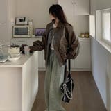 羽織るだけで秋気分ふんわりブルゾン アウター ライトアウター | maison de LATIR | 詳細画像16