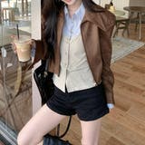 羽織るだけで旬なバランスカラージャケット アウター コート | maison de LATIR | 詳細画像7 