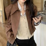 羽織るだけで旬なバランスカラージャケット アウター コート | maison de LATIR | 詳細画像1 