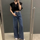 美デコルテがセクシーな秋ニットベスト トップス レイヤード | maison de LATIR | 詳細画像6 