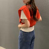 美デコルテがセクシーな秋ニットベスト トップス レイヤード | maison de LATIR | 詳細画像11 