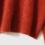 ふんわり感が可愛らしさをアップさせるモヘア風ハイネックニット ニットプルオーバー | maison de LATIR | 詳細画像7