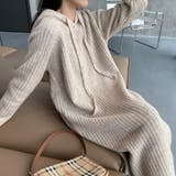 オートミール | ニットロングワンピース ワンピース ニットワンピ | maison de LATIR