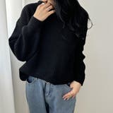 ゆったりカラーニット ニット セーター | maison de LATIR | 詳細画像3 