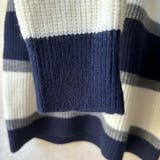 大人こなれ感満載で着回し力抜群のボーダー柄ニットセーター 厚手 冬 | maison de LATIR | 詳細画像10 