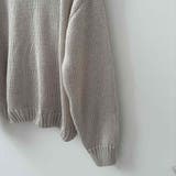 ゆるっとシンプルな長袖ニット ニット セーター | maison de LATIR | 詳細画像8 