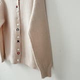 可愛いアクセントをプラス!他と差のつくニットカーディガン 羽織 トップス | maison de LATIR | 詳細画像11