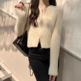 シャギー ジップ 上下ジップ | maison de LATIR | 詳細画像2 