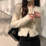 シャギー ジップ 上下ジップ | maison de LATIR | 詳細画像3 