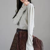 ニット 袖ボタンリブニット ニット | maison de LATIR | 詳細画像11 