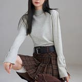 ニット 袖ボタンリブニット ニット | maison de LATIR | 詳細画像14 