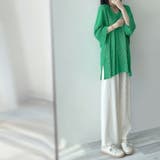 デイリーに着たくなる抜け感のあるプルオーバー トップス サマーニット | maison de LATIR | 詳細画像7 