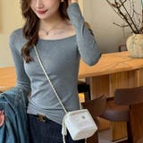 上品に着こなすフィットオフショルカットソー オフショルダー カットソー | maison de LATIR | 詳細画像8 