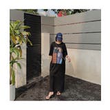 トレンドのグラフィックプリントが目を惹くカットワンピース カジュアル ラフ | maison de LATIR | 詳細画像7