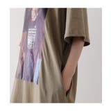 トレンドのグラフィックプリントが目を惹くカットワンピース カジュアル ラフ | maison de LATIR | 詳細画像17