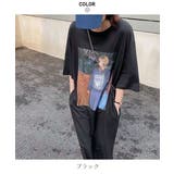 トレンドのグラフィックプリントが目を惹くカットワンピース カジュアル ラフ | maison de LATIR | 詳細画像19